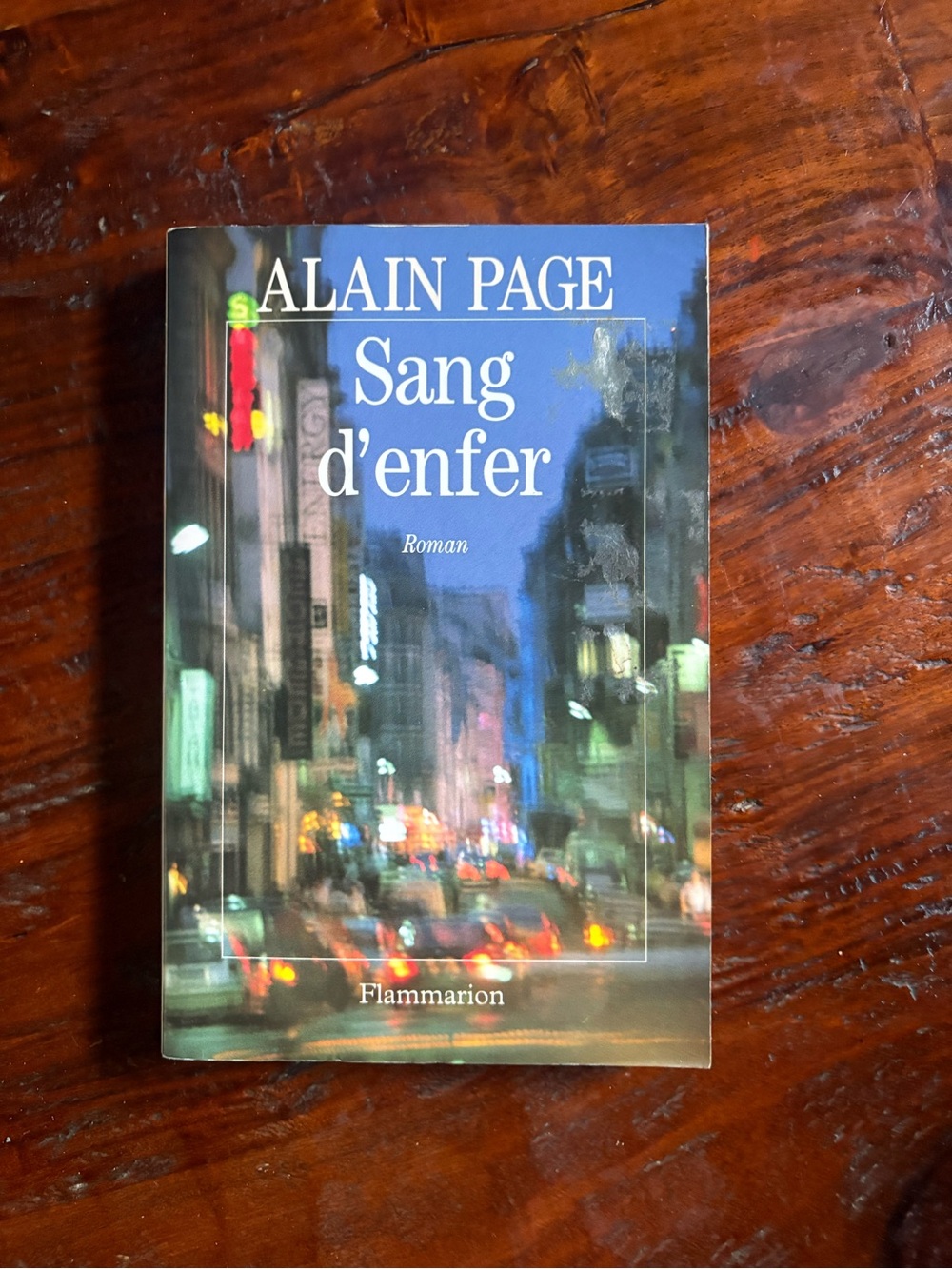 Sang d'enfer- Alain Page